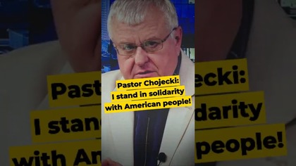 Pastor Chojecki: I stand in solidarity with American people! #BenHodges #USArmy #Europe #military