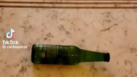 Bottle on stairs - @rachapotes
