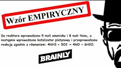 Równowaga, stechiometria | BRAINLY