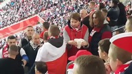 Bójka kibiców na meczu Polska Czarnogóra