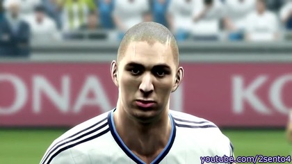 Twarze real barca w pes 13