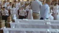 Barka u Jarka na mszy komunijna