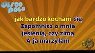 Dystans - Nic się nie kończy - z linią melodyczną ( karaoke )