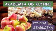 Pyszna szarlotka na kruchym cieście.