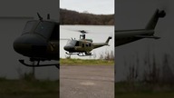 UH-1 HUEY Scale Rc Helicopter Military Legend Landing