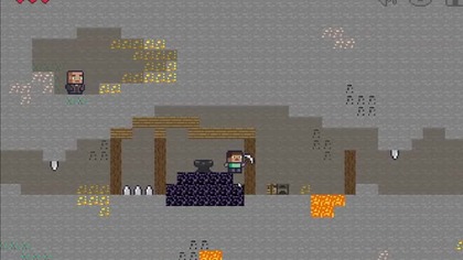 The location of this villager is interesting #game #minecraft #gaming #games #browsegamer #Cave