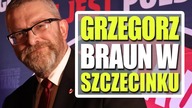 Grzegorz Braun w Szczecinku - spotkanie z sympatykami.
