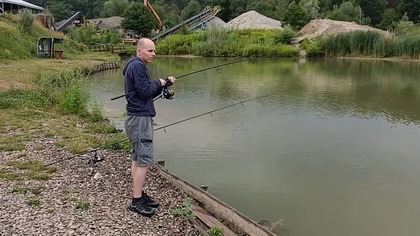 Zaskoczyły nas brania w NOCY / Masa Karpi KOI / Plaga Karpi ale nie wolno łowić - Mega zbiornik