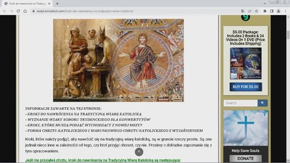 Kroki do nawrócenia na Tradycyjną Wiarę Katolicką