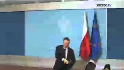 Nowy rząd Tuska: Knapik popisuje się przed konferencją premiera