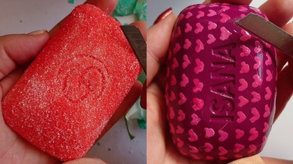 Soap Carving ASMR Relaxing Sounds no talking Satisfying ASMR Video