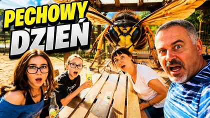 UWIĘZILIŚMY OSĘ W BUTELCE!  Mama wylała przez nią cały sok na nas  Daily Vlog 30 sierpnia 2026