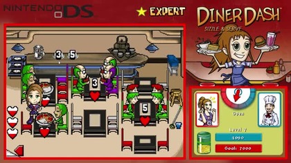 Diner Dash Sizzle and Serve - przewodnik po grze (Poziomy 6. 6-6. 10)