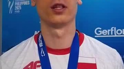 Kamil Semeniuk po meczu z Czechami #shorts