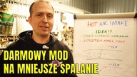 Ciepłe powietrze  mniejsze spalanie? Sprawdzam czy to ma sens