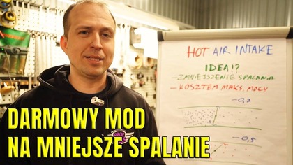 Ciepłe powietrze  mniejsze spalanie? Sprawdzam czy to ma sens