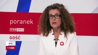 TVP Info - Początek programu "Gość Poranka" z Aleksandrą Pawlicką (02. 05. 2024)