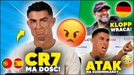 RONALDO wściekł się NA DZIENNIKARZY...  oszalał? Jürgen Klopp TRENREM NIEMIEC!