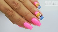 Summer Landscape nails art / Colours by Molly Allepaznokcie