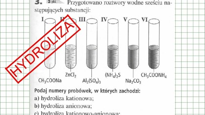 3.  WSIP PERSONA HYDROLIZA WSZYSTKIE RODZAJE pH SOLI ZAPIS JONOWY