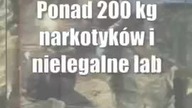 Ponad 200 kg narkotyków i nielegalne laboratorium rozbite przez KWP w Lublinie