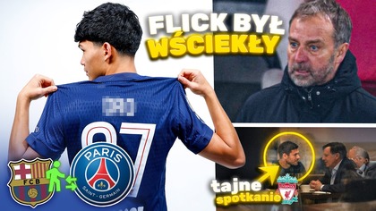 Flick WYRZUCIŁ go z szatni...  PSG bierze TALENT! Xabi Alonso na TAJNYM spotkaniu z Liverpoolem!