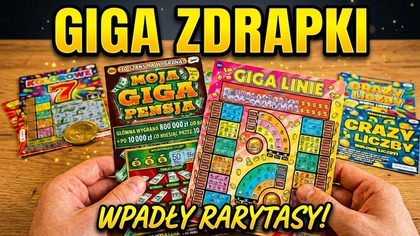 Zdrapki Lotto  Dwie GIGA Zdrapki i coś do tego!  To był dobry pomysł! 