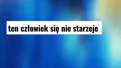 Ten człowiek się nie starzeje #shorts