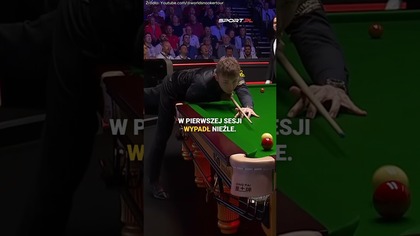 Młody Polak zagrał z LEGENDĄ!  Jak mu poszło? #snooker #polska #sport