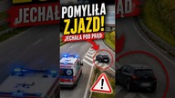 Nawigacja zawiodła? Kierująca zawróciła na A1 i pojechała pod prąd!  #A1 #PolscyKierowcy