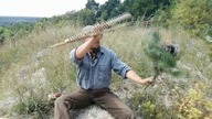 Native Survival School dla Lasy Wschodu - świder ręczny.