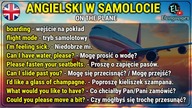 Angielski w samolocie na pokładzie samolotu zwroty i słówka - English on the plane