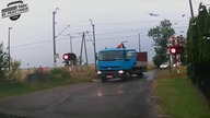 Wypadek na przejeździe kolejowym