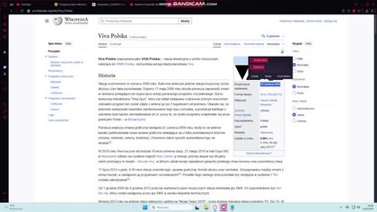 Kocham VIVA i nadaje od 25 lat na terenie fikcyjnej.  Ale nie istnieje od ponad 17 latach w Polsce
