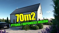 Projekt domu do 70m2.  Pytania i odpowiedzi.  Zgarnij 50% zniżki na projekt domu 70m2.  Nowy ład 70m2.