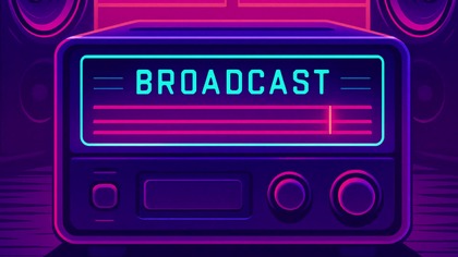 Isle of Music - Broadcast From My Imagination  Synthwave 2025 | Official Lyric Video