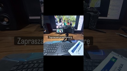 Komunikat targowy! Kamera będzie otwarta dla każdego.  Jeżeli chcecie pozdrowić, nagrać sobie życzeni