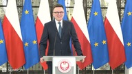 Hołownia wyśmiewa się z kotary w korytarzu marszałkowskim.  Nie wpadłbym na to