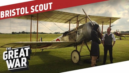 Inside A British Bristol Scout WW1 Airplane I THE GREAT WAR Special