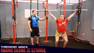Trening MMA - Rwanie siłowe ze sztangą