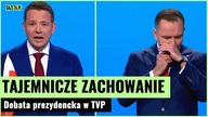 Nawrocki zrobił to podczas debaty! Uchwyciły to kamery | Gazeta.pl