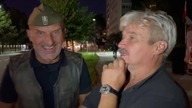 Spotkanie pod ambasadą SzAP.  Nie dla Wojny, Pok&oacute;j TAK Dosyć zbrojenia i podżegania do wojny.