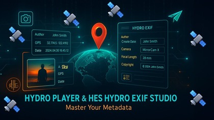 (HES) Hydro EXIF Studio w Hydro Plater - wymiata konkurencję, pełna kontrola nad metadanymi mediów!
