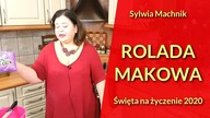 Świąteczna rolada makowa czyli makowiec zawijany