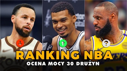 RANKING 30 DRUŻYN NBA na start 2026  Profesjonalne Studio NBA 282