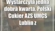 Wystarczyła jedna dobra kwarta.  Polski Cukier AZS UMCS Lublin z kolejną wygraną