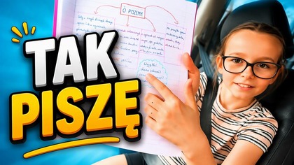 POKAZUJĘ MÓJ ZESZYT DO POLSKIEGO  Co napisałam w mapie pamięci?  Daily Vlog 15 września 2026
