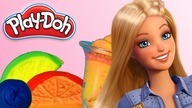 Play Doh  Barbie  Zapominalski Ken  Owocowe koktajle  bajki dla dzieci