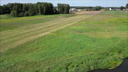 Biała Nida z drona - 23 sierpień 2024