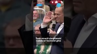 Tusk stracił cierpliwość - dosadna odpowiedź! #shorts